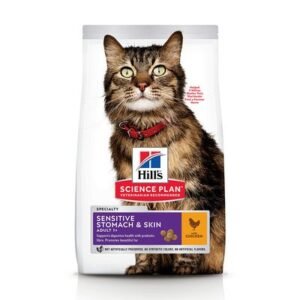 Hill's Science Plan Adult Sensitive Stomach & Skin poulet pour chat