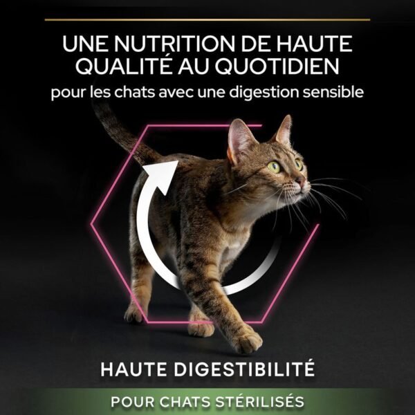 PURINA PRO PLAN Sterilised Adult Delicate Digestion pour chat - Image 3