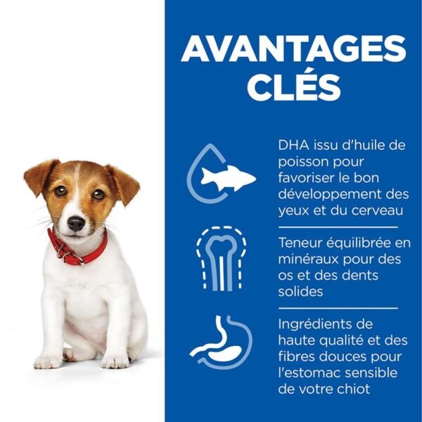 Hill's Science Plan Puppy <1 Small & Mini poulet pour chiot - Image 4