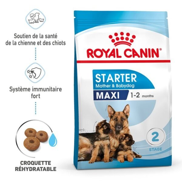 Royal Canin Maxi Starter Mother & Babydog pour chien - Image 2