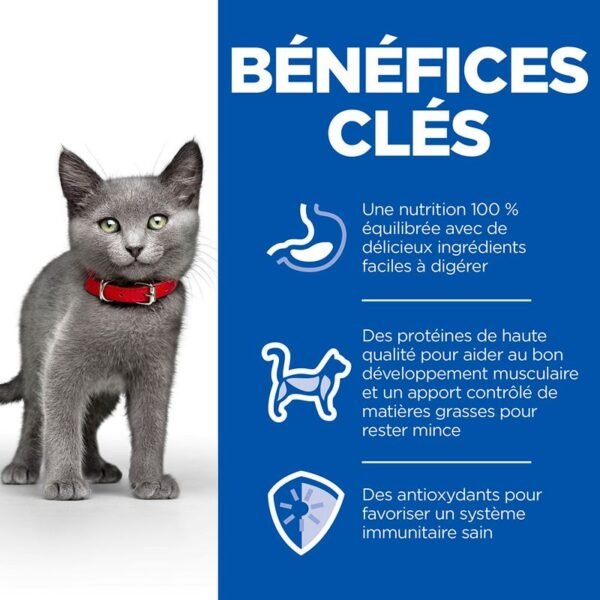 Hill's Science Plan Sterilised Kitten poulet pour chaton - Image 3
