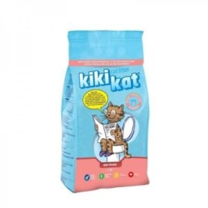 KIKIKAT 10L, LITIÈRE POUR CHATS AU PARFUM BABY POWDER