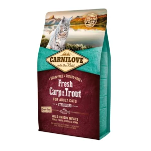 Croquettes Chat Stérilisé - Carpe & Truite