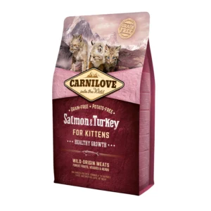 Croquettes Chatons - Saumon & Dinde