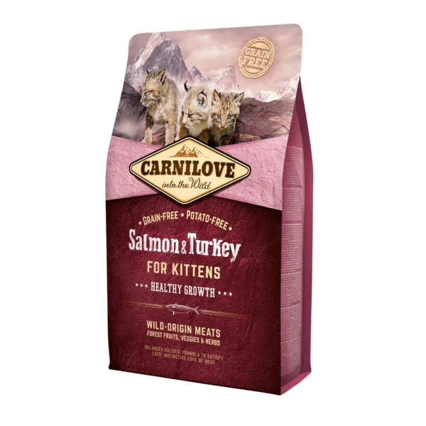 Croquettes Chatons - Saumon & Dinde