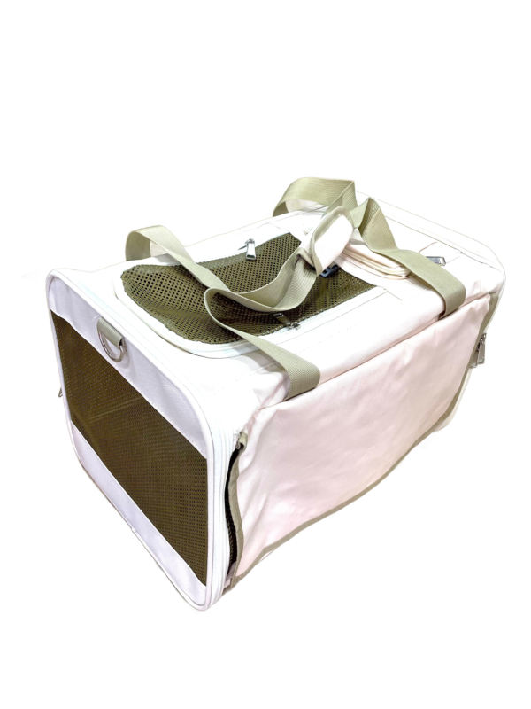 Sac de Transport Blanc avec Fenêtres - Image 2